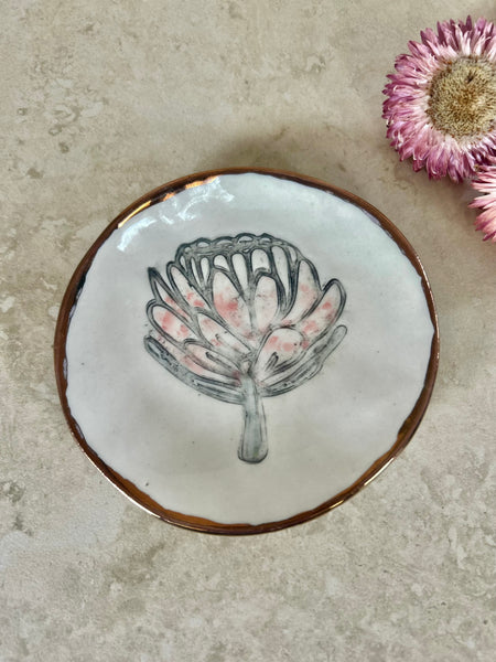 Monika With a K - Protea Ring Dish