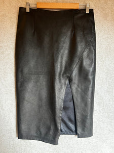 My Indah Faux Leather Skirt - Size M