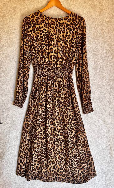 H & M Leopard Dress - Size S