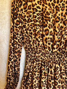 H & M Leopard Dress - Size S