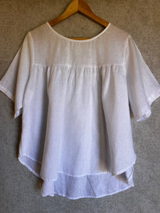 Dissh Linen Top - Size 8