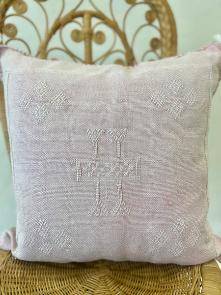 Silk Cactus Cushion - 45 x45 - Light Pink - MBB