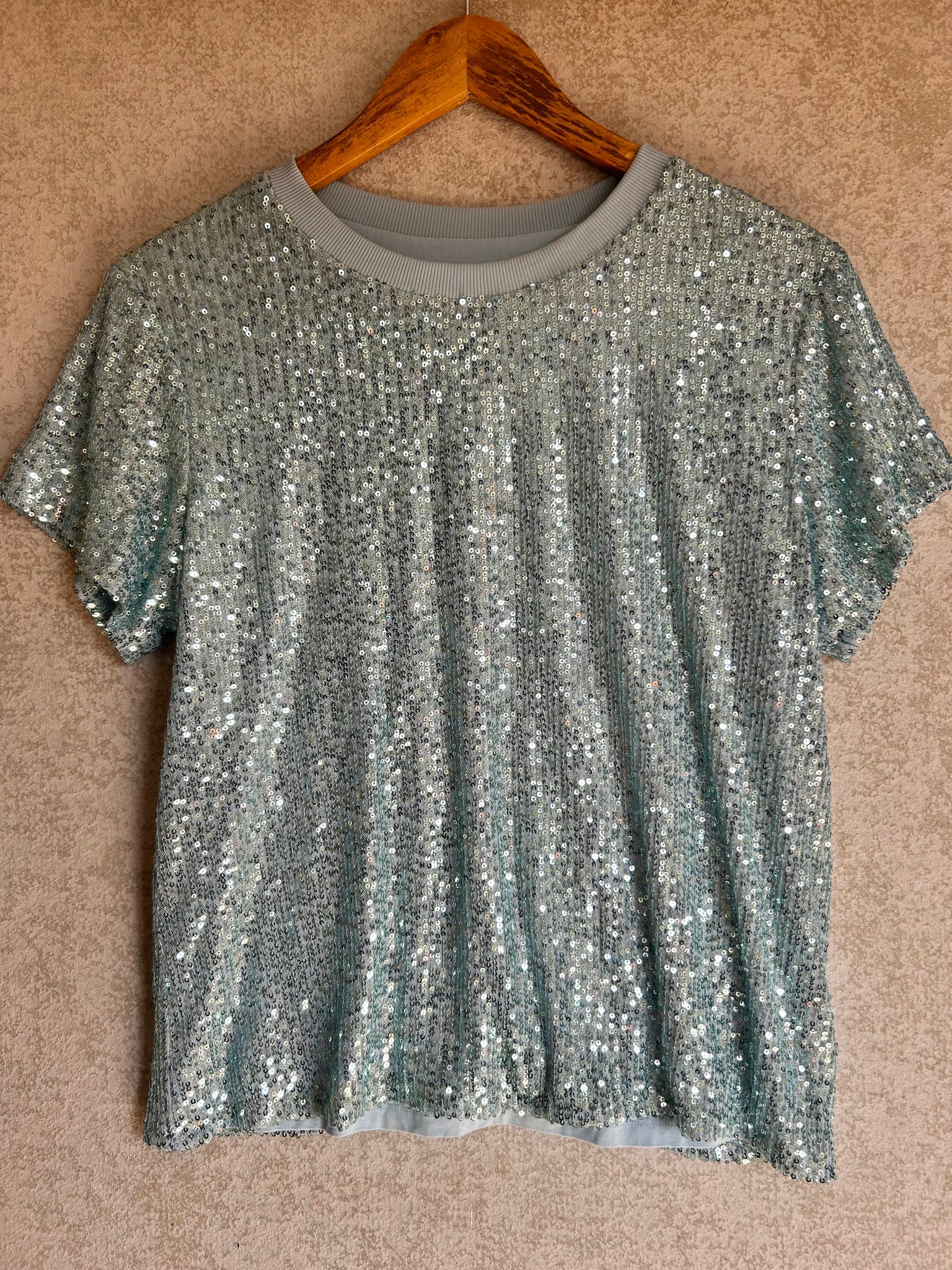 Sophie Moran Sequin Tee - Size M