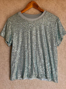 Sophie Moran Sequin Tee - Size M