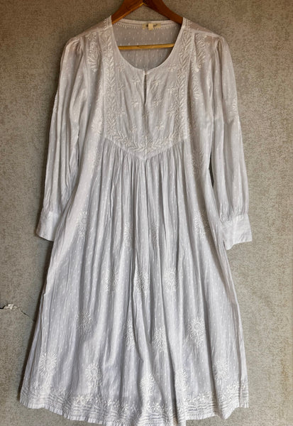 The Vasa Embroidered Dress - Size L