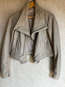 Husk Lambs Leather Jacket - Size 12