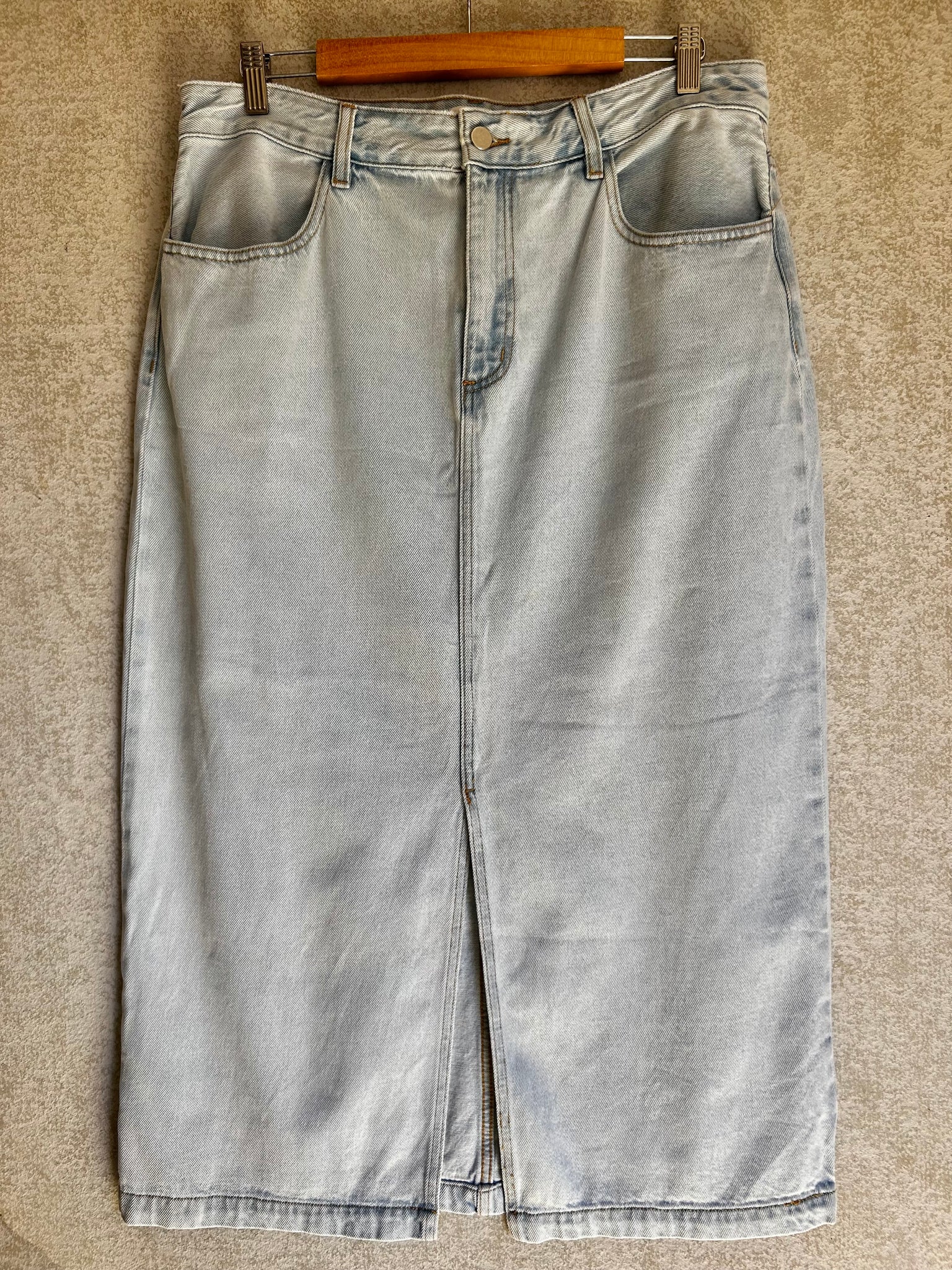 Seed Denim Skirt - Size 16