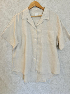 Academy Women Linen Shirt - Size L