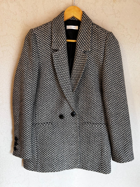 Anine Bing Fishbone Blazer - Size S
