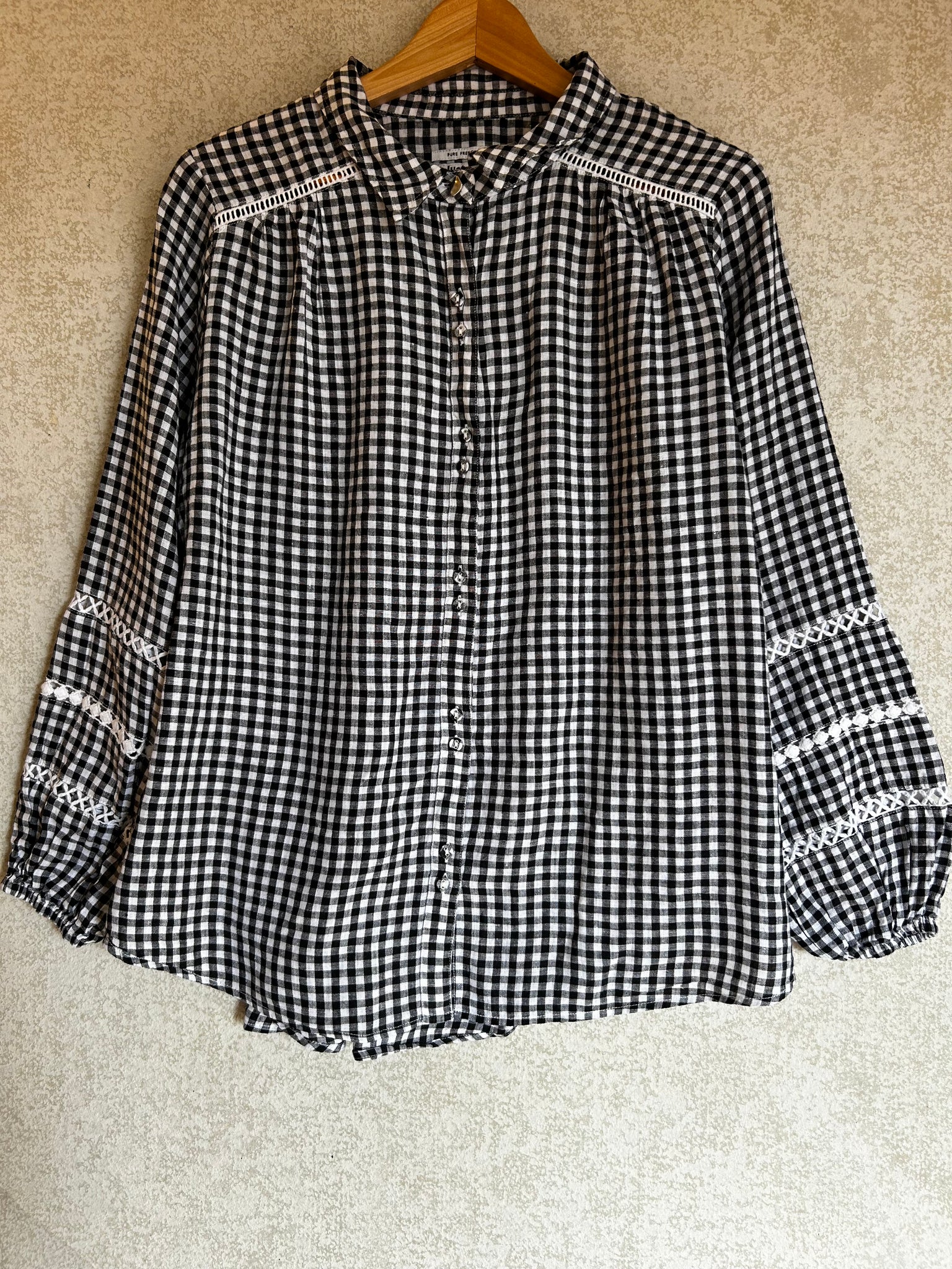 Just Jeans French Linen Blouse - Size 14