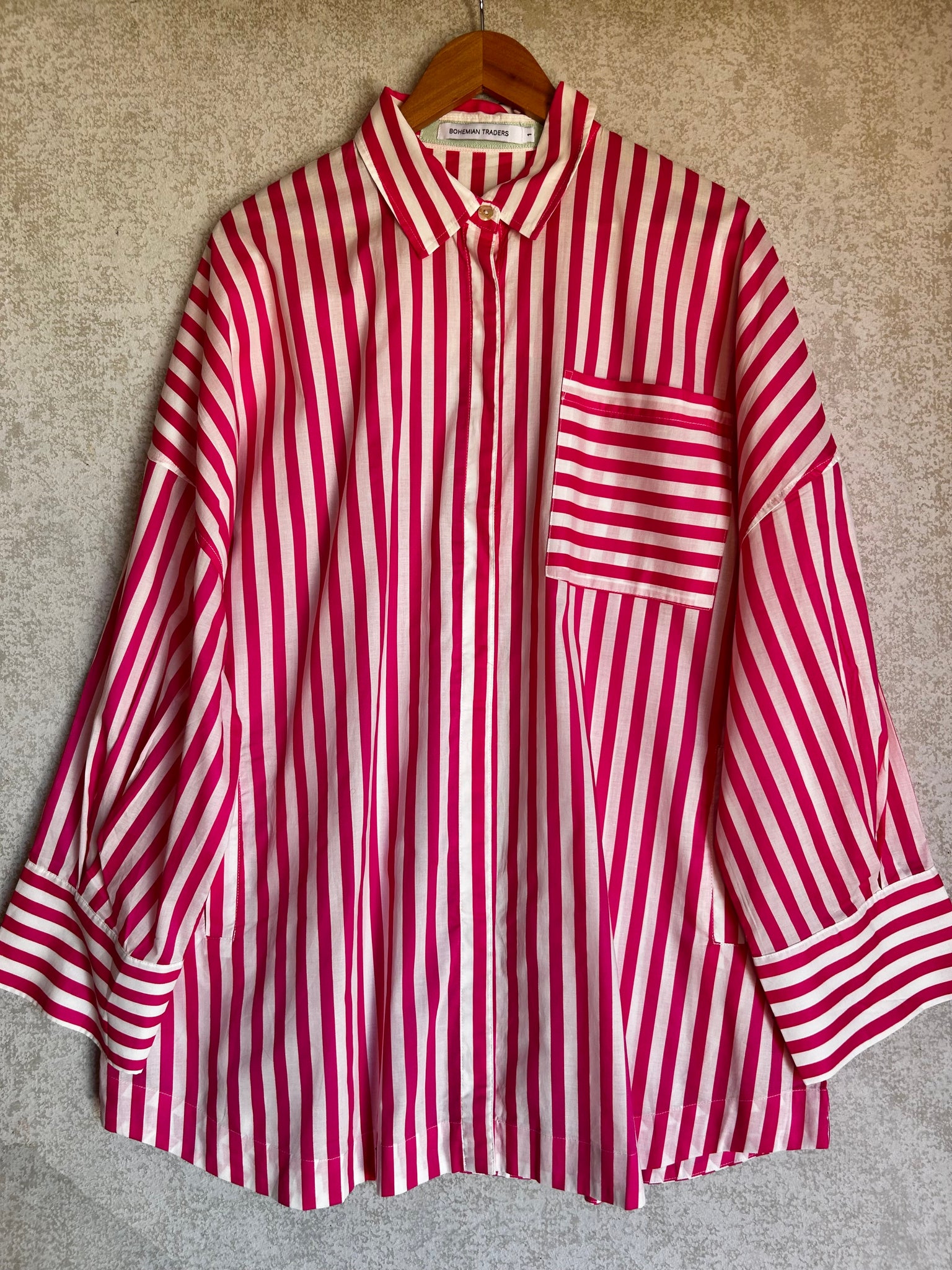 Bohemian Traders Oversized Shirt - Size 1