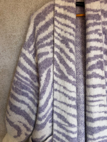 Decjuba Jacquard Cardigan - Size L