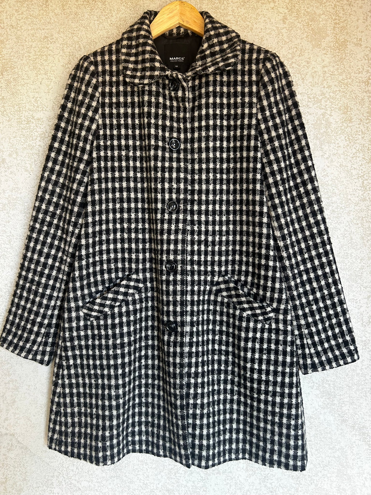 Marcs Wool Coat - Size 12
