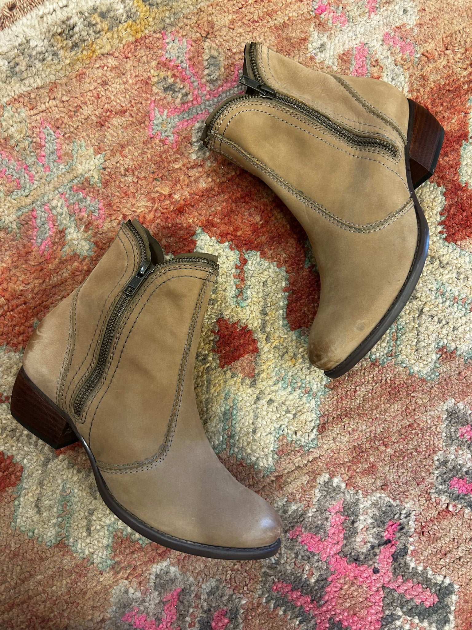 Jo Mercer Ankle Boots - Size 7