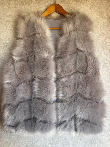 Faux Fur Vest - Size XL