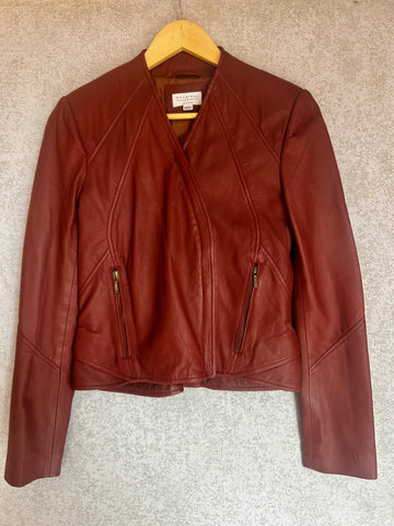 Once Was Leather Jacket - Size 0