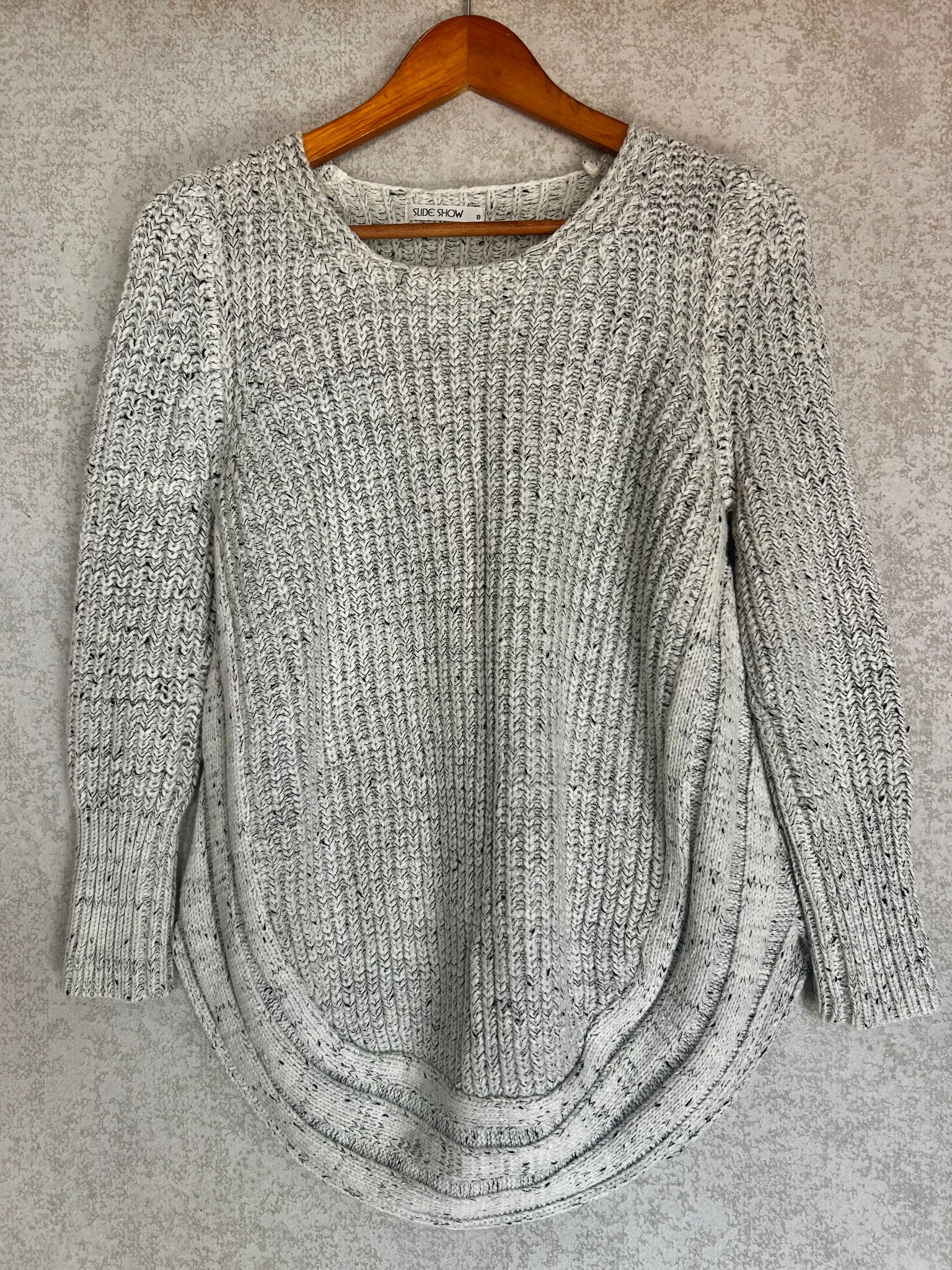 Slideshow Knit Jumper - Size 8