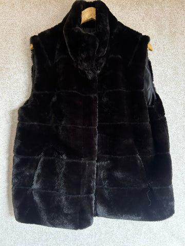 Monari Faux Fur Vest - Size XL