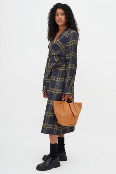 Scanlan Theodore Plaid Dress - Size 8