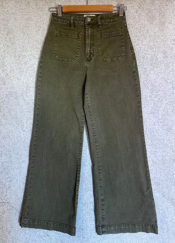 Rollas High Rise Wide Leg - Size 8