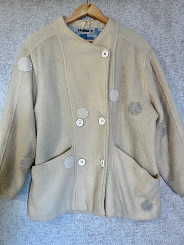 Vintage Wool Coat - Size XL