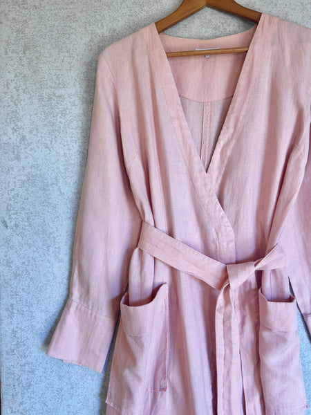 Venroy Linen Dress - Size S