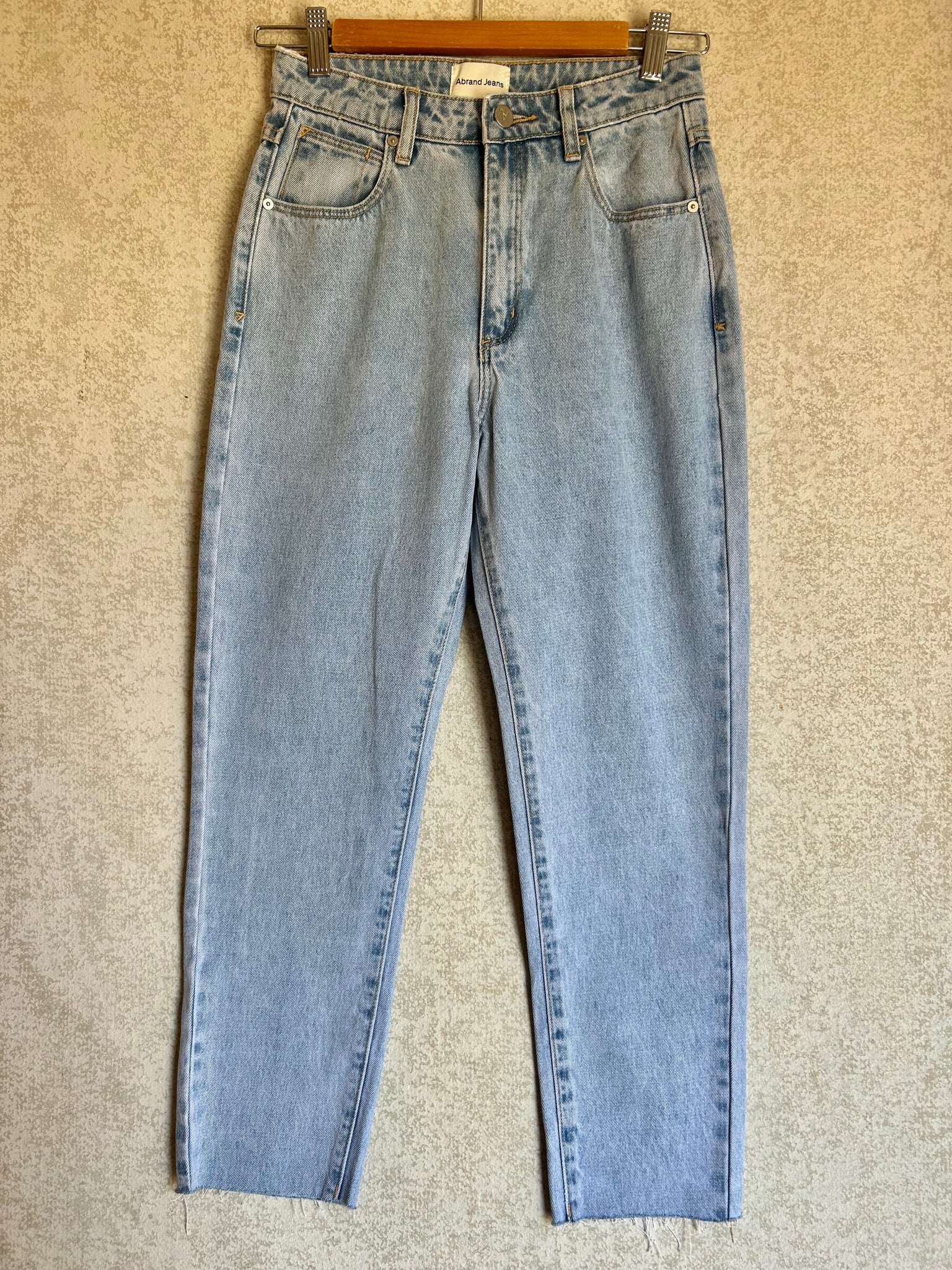 Abrand High Slim Pants - Size 8