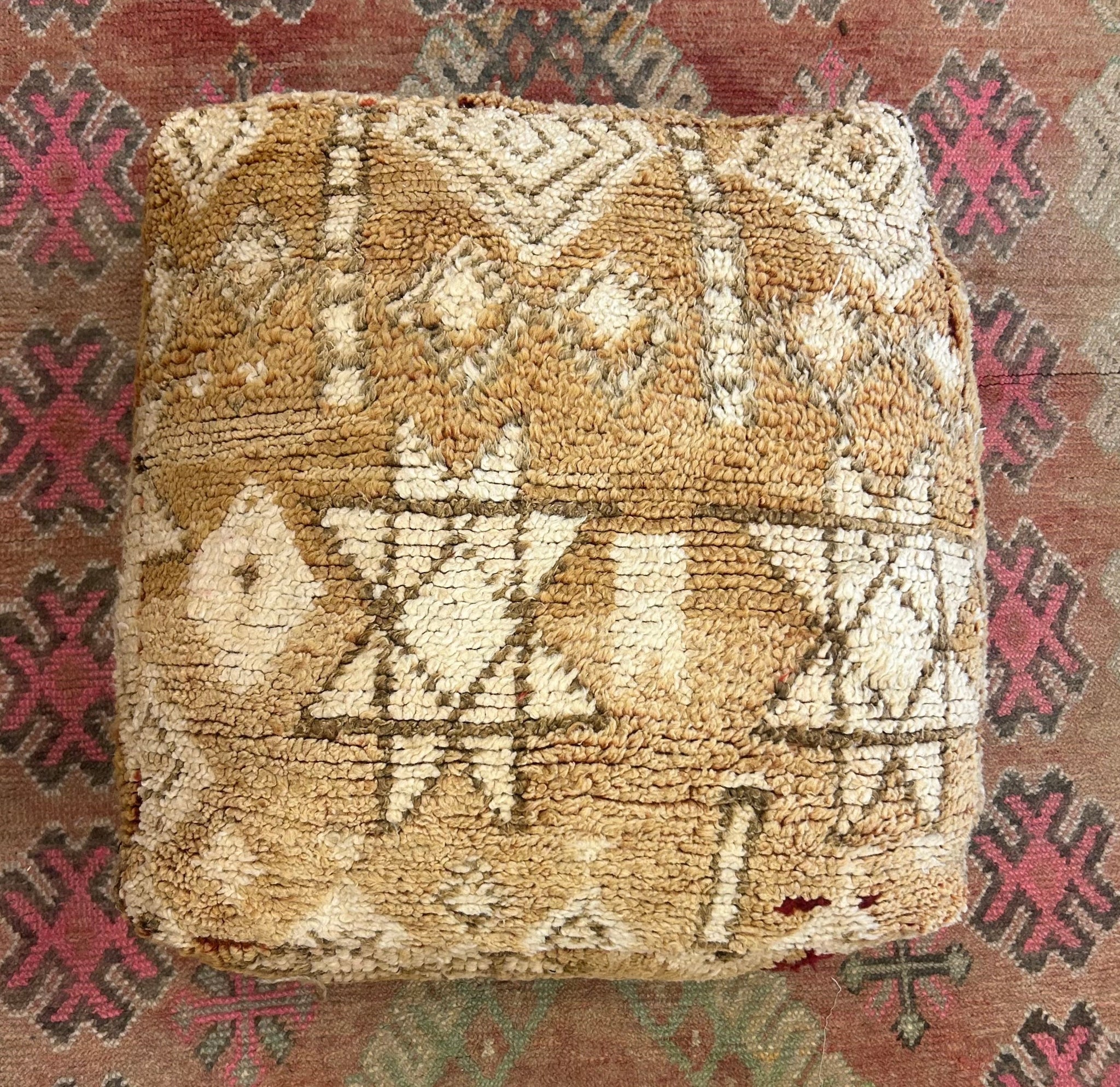 Moroccan Floor Vintage Cushion
