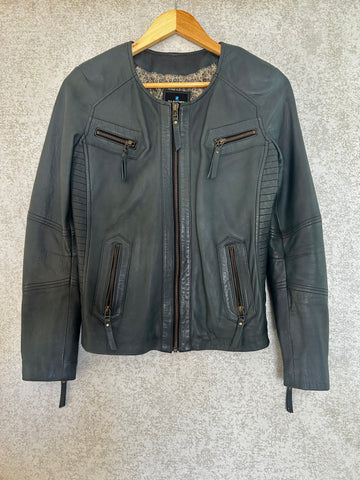 Faux Leather Jacket - Size S