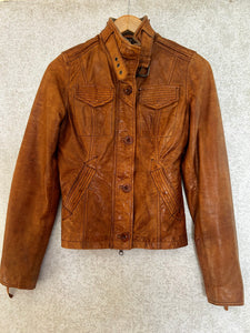 J & E Leather Jacket - Size XS