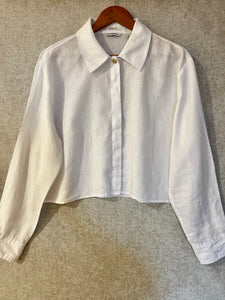 Country Road Linen Shirt - Size 12