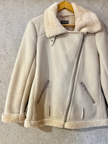 Sussan Sherpa Jacket - Size 8