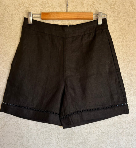 Zoe Kratzmann Linen Shorts - Size 0