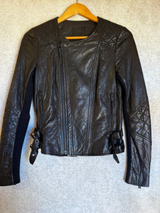 Husk Leather Jacket - Size 0