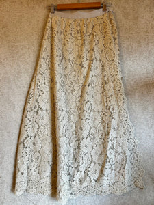 Flannel Lace Skirt - Size M/L