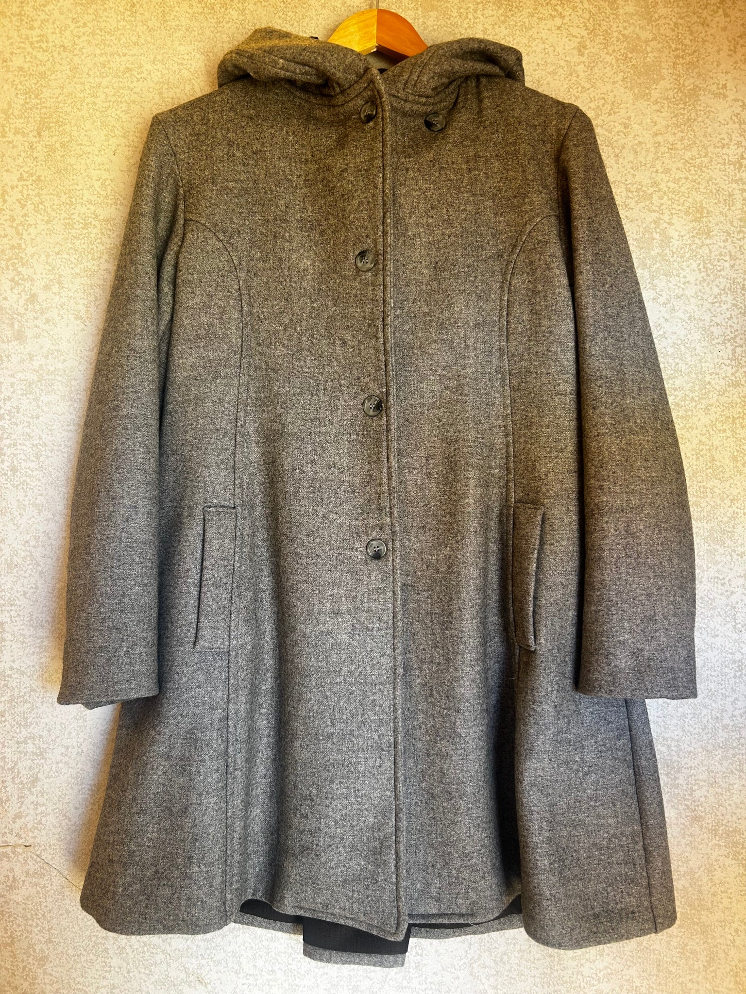 Chalk N Cheese Wool Coat - Size M