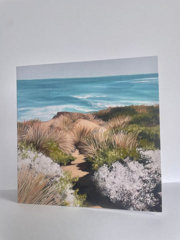 Rye Ocean Beach - Greeting Card