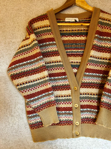 Sportscraft Vintage Wool Cardigan - Size S