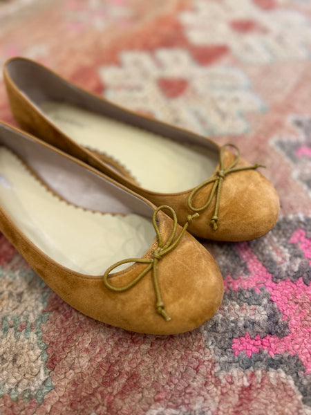 Sambag Ballet Suede Flat - Size 41