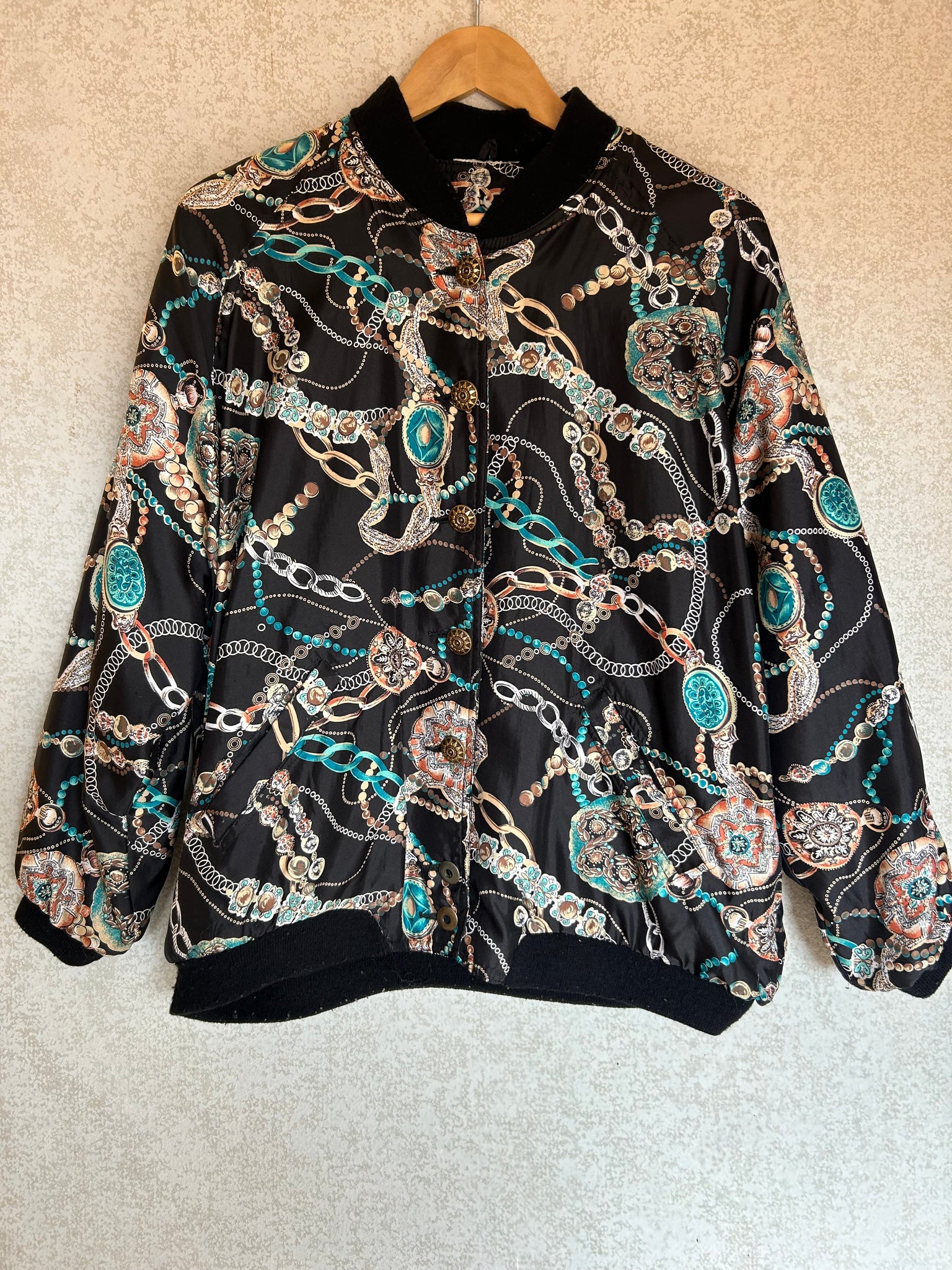 Vintage Bomber Jacket - Size M