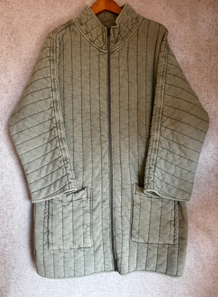 Arcaa Delia Long Jacket - Sage - Size  L