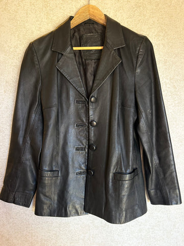 Vintage Australian Leather Jacket - Size S/M