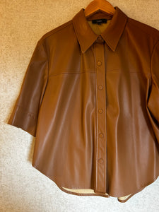 Saba Faux Shacket - Size 14