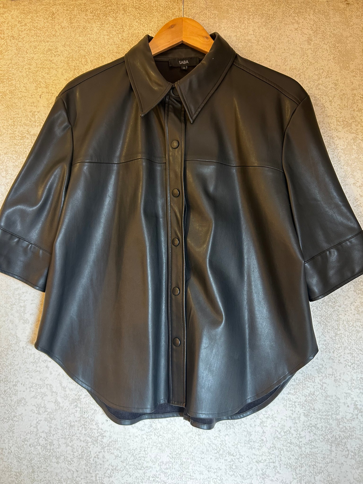 Saba Faux Shacket - Size 14