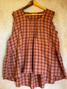Wolf & I Linen Top - Free Size