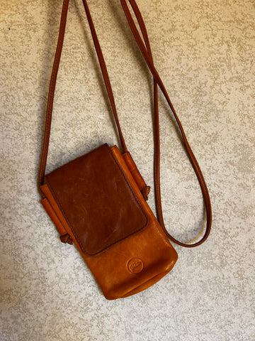 Leather Cross Body Phone Bag