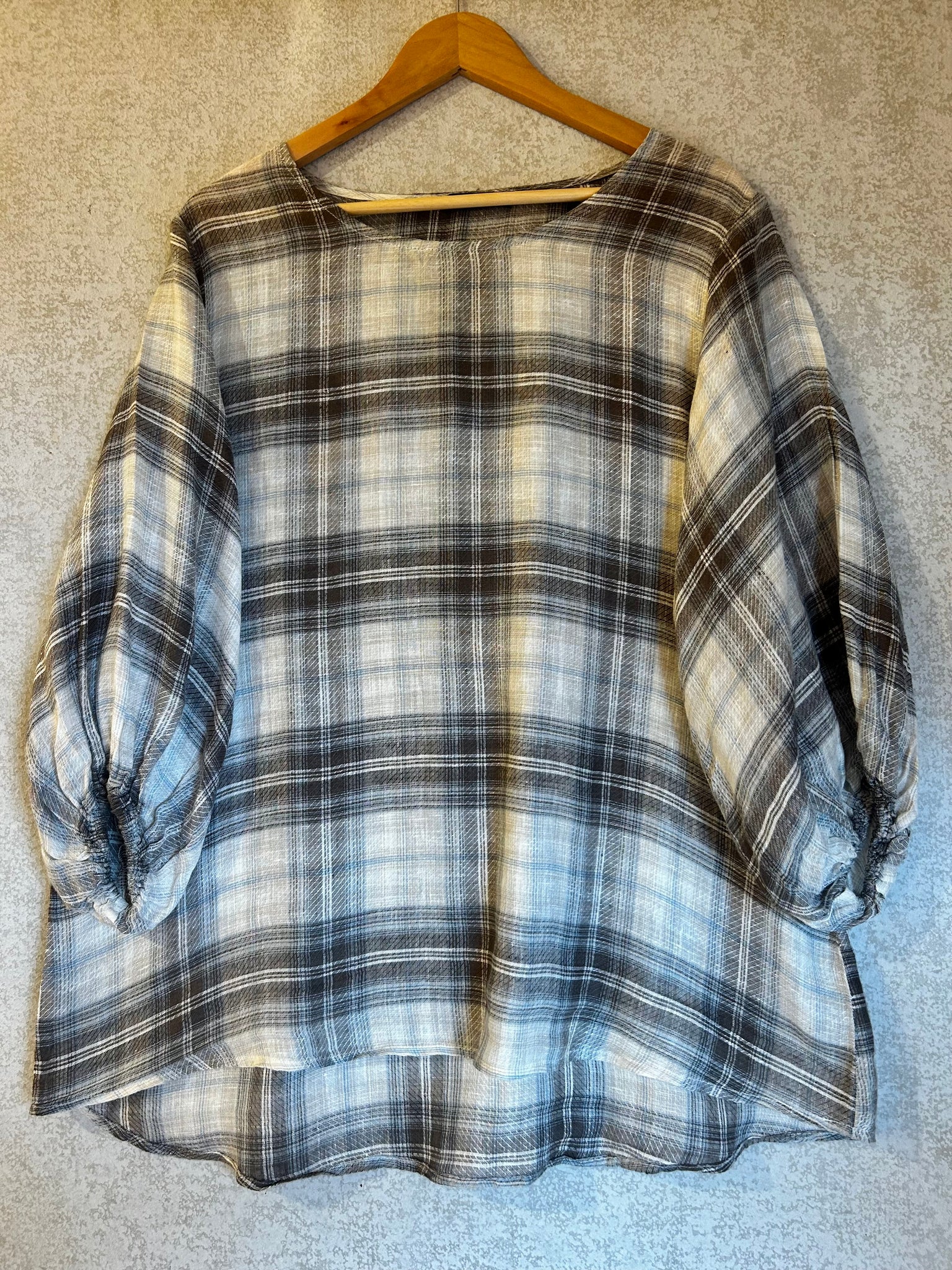 Core Style Linen Top - Size XL