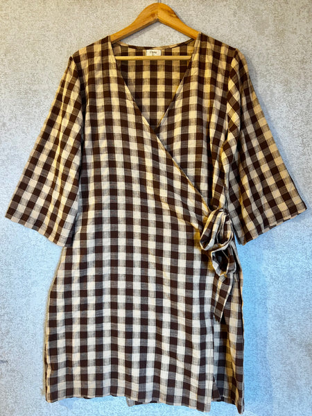 Opia Linen Dress - Size XL