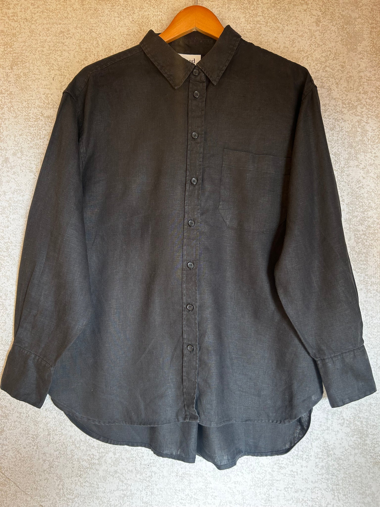 Seed Linen Shirt - Size 12