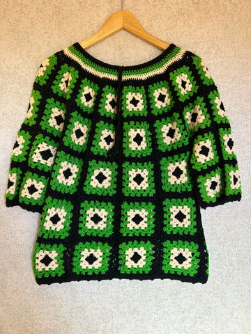 Vintage Crochet Top - Size S